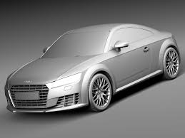 3D printable model – 2015 Audi TT