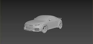 3D printable model – AUDI TT
