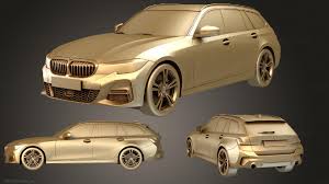 3D printable model – BMW 3 Series Touring G21 2020