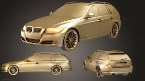 3D printable model – BMW 3 TOURING 2013