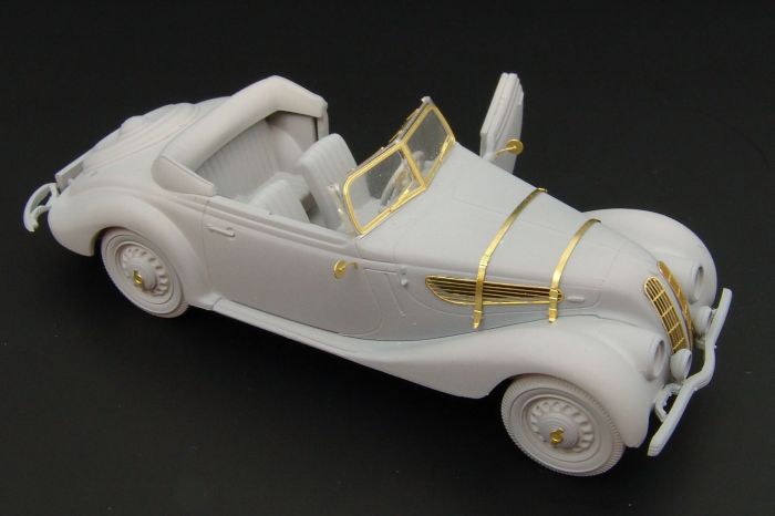 3D printable model – BMW 327 Cabriolet 1937