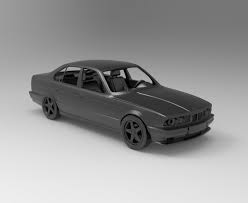 3D printable model – BMW 5 E34