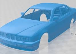 3D printable model – BMW 7-series E32 1992