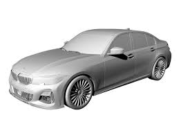 3D printable model – BMW Alpina D3 S Sedan 2020