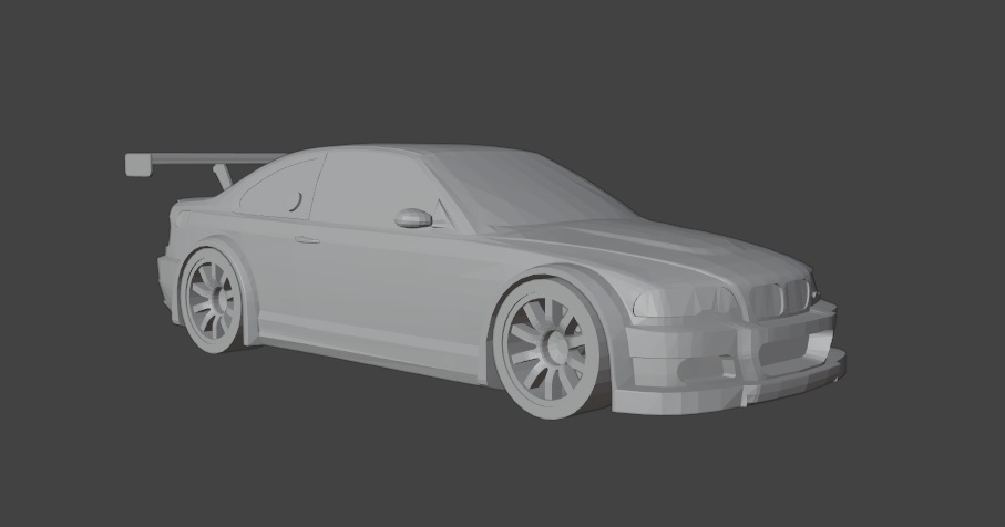 3D printable model – BMW-E46-M3