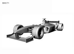 3D printable model – BMW F1
