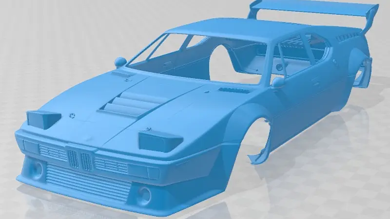 3D printable model – BMW M1