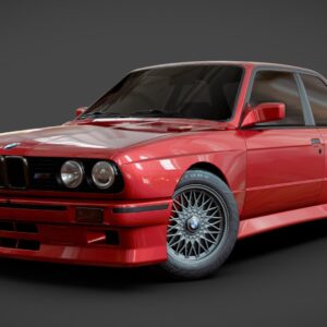 3D printable model – BMW M3 E30 - All Parts