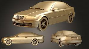 3D printable model – BMW Series 3 E46 2004