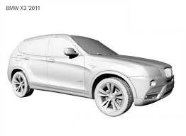 3D printable model – BMW X3 – 2011