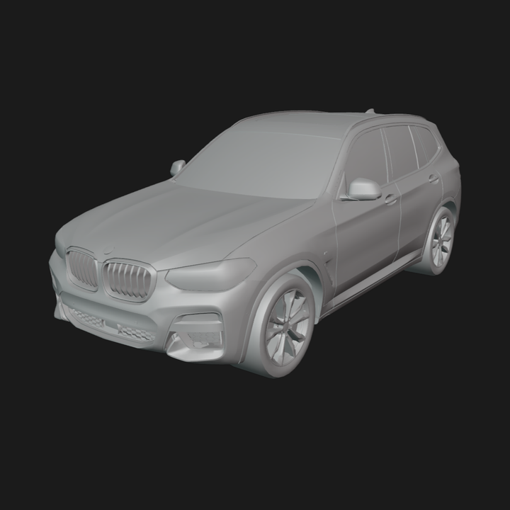 3D printable model – BMW X3 – 2015