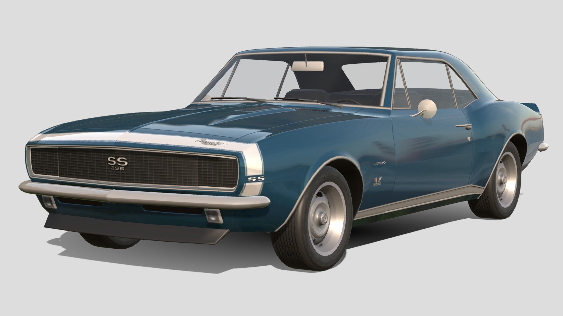 3D printable model – Chevrolet Camaro 1967