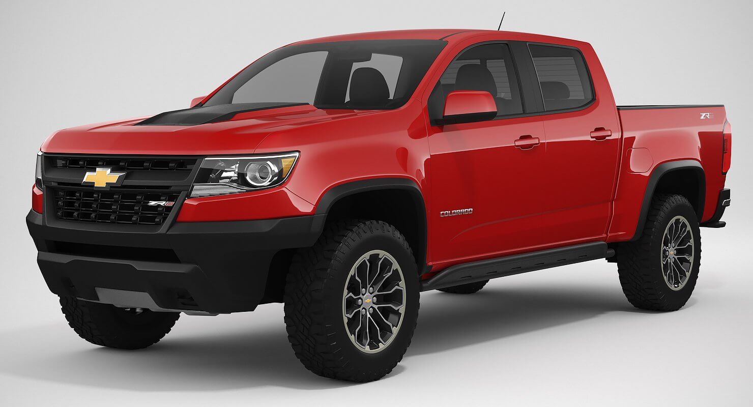 3D printable model – Chevrolet Colorado ZR2