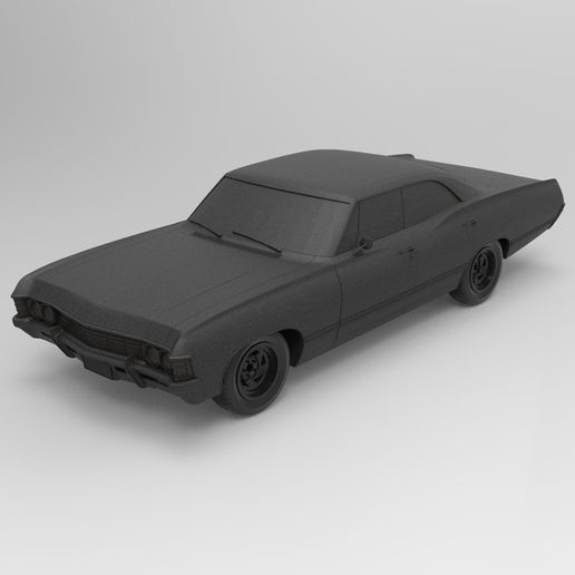 3D printable model – Chevrolet Impala SS 1967