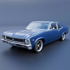 3D printable model – Chevrolet Nova 1969 SS