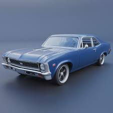 3D printable model – Chevrolet Nova 1969 SS