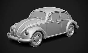 3D printable model – Classic Volkswagen Beetle