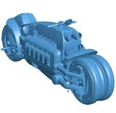3D printable model – Dodge Bike