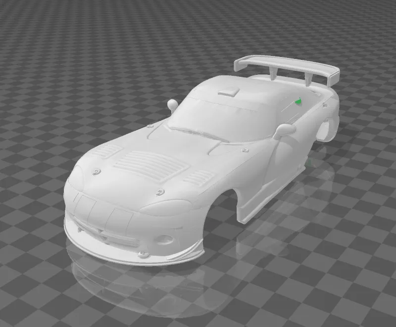 3D printable model – Dodge Viper GTS 1998