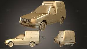 3D printable model – FIAT FIORINO PANELVAN 1988