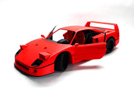 3D printable model – Ferrari F40