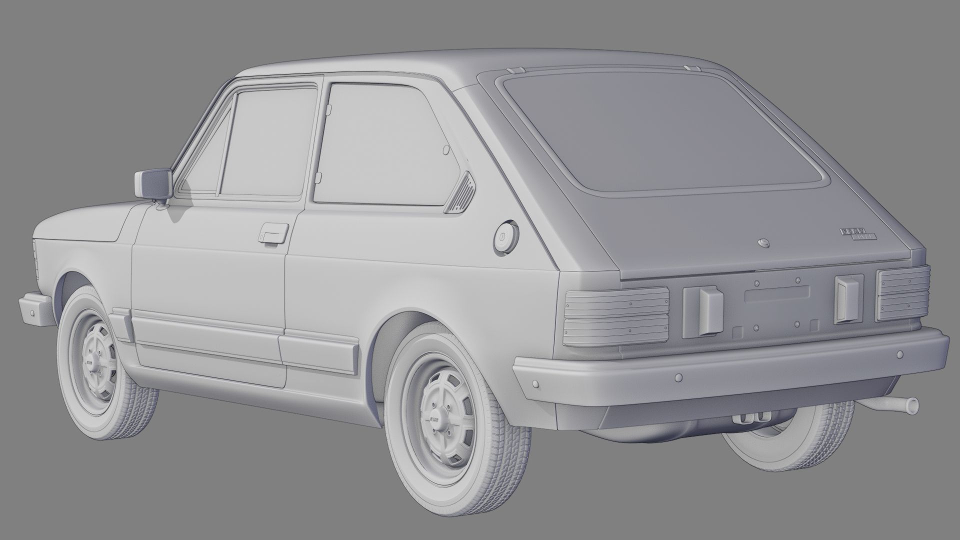 3D printable model – Fiat 147