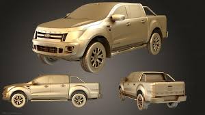 3D printable model –  Ford Ranger