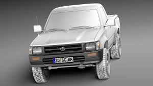 3D printable model – Hilux Doublecab 2001
