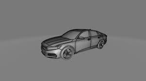 3D printable model – Honda Accord 2018