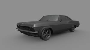 3D printable model – Impala
