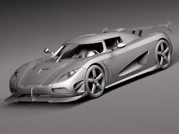 3D printable model – Koenigsegg Agera RS 2015