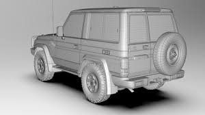 3D printable model – Land Cruiser 3DOOR 2017