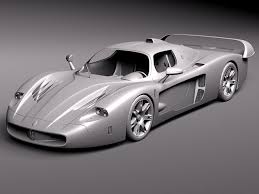 3D printable model – Maserati MC12 2005