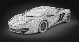 3D printable model – McLaren MP4-12C