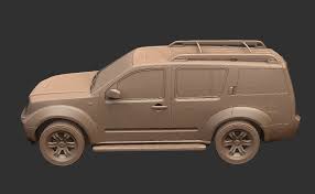 3D printable model – Nissan Pathfinder
