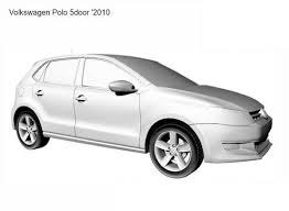 3D printable model – Polo 2010 Volkswagen