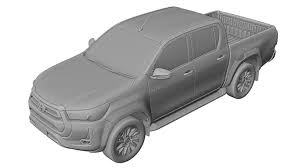 3D printable model – TOYOTA HILUX