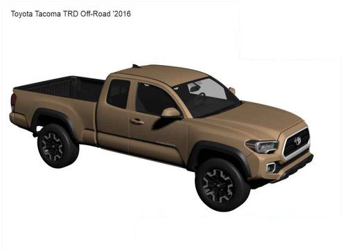 3D printable model – TRD OFF-ROAD 2016