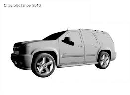 3D printable model – Tahoe 2010