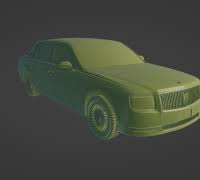 3D printable model – Toyota Century 2018