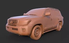 3D printable model – Toyota Cruiser