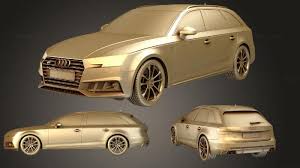 3D printable model – Toyota Prius V 2012