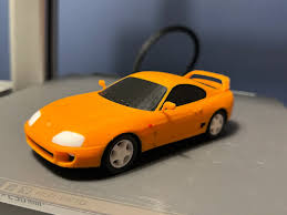 3D printable model – Toyota supra kit card model