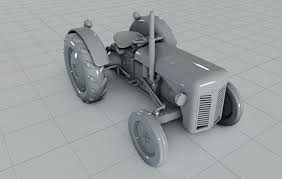 3D printable model – Tractor – Ferguson TE20