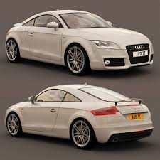 3D printable model – Two Door Car Audi Tts 3D model