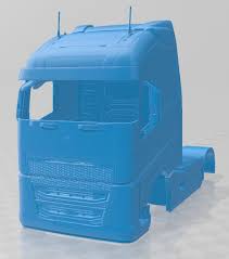 3D printable model – Volvo Truck