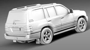 3D printable model –Toyota land cruiser 100 stl